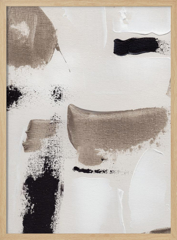 Abstrakte Wischbewegungen | Poster