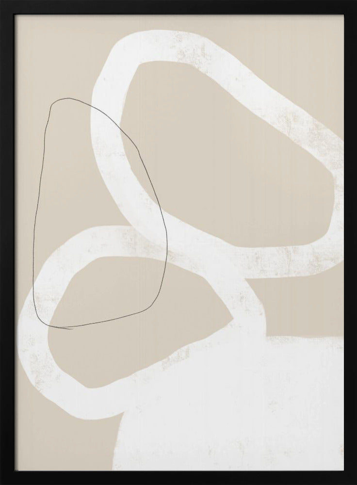 Intertwined Organic Shapes | Poster