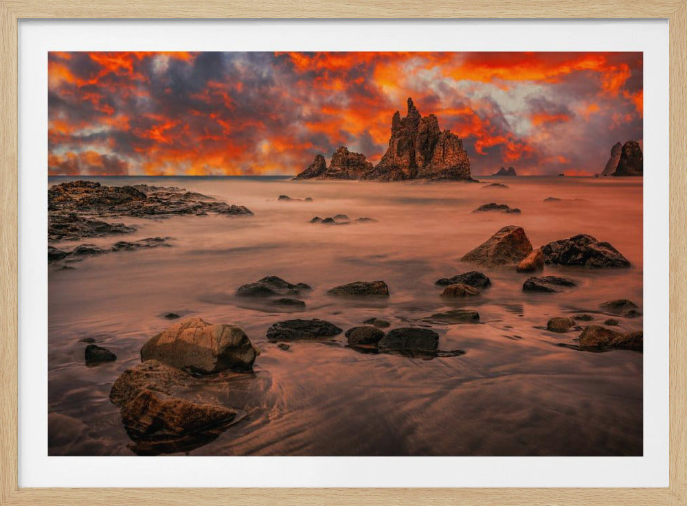 Kanarischer Sonnenuntergang | Poster