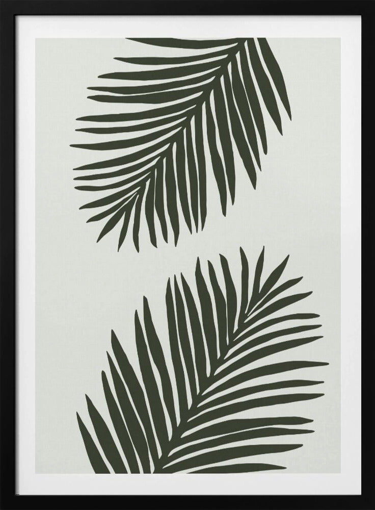 PALM LEAF 04 GREEN | Poster