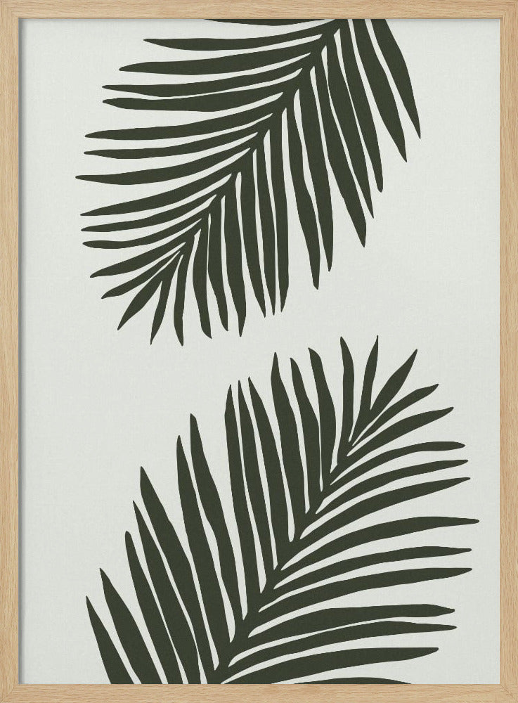 PALM LEAF 04 GREEN | Poster