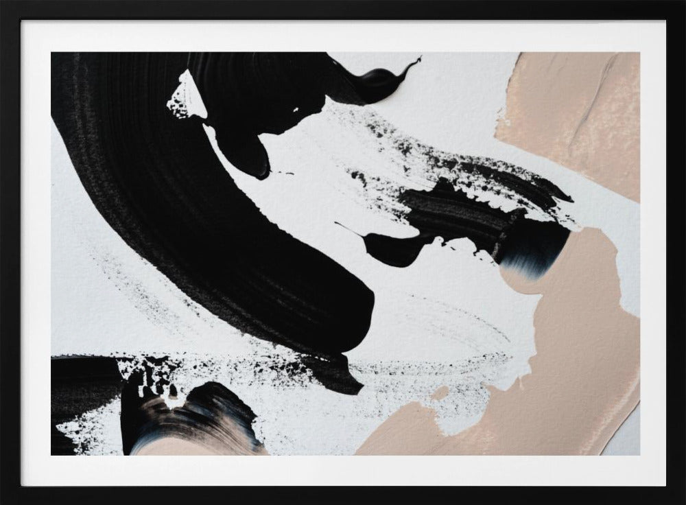 Schwarz und Nackt | Poster