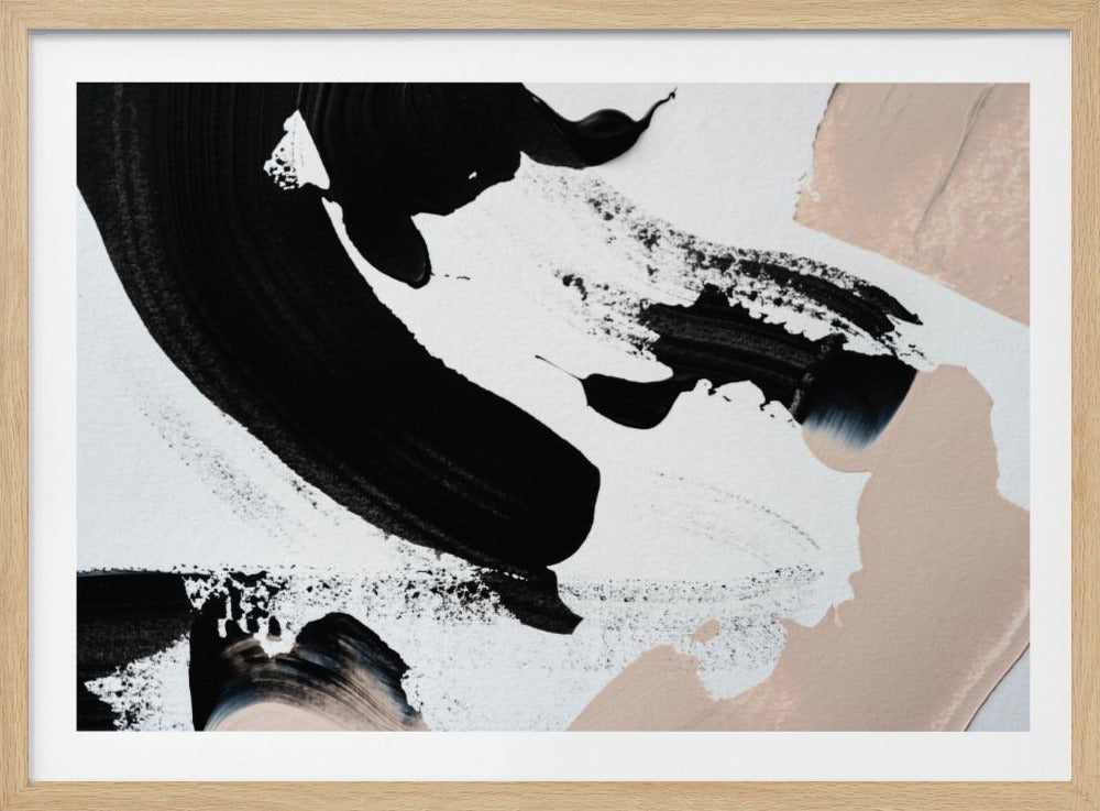Schwarz und Nackt | Poster