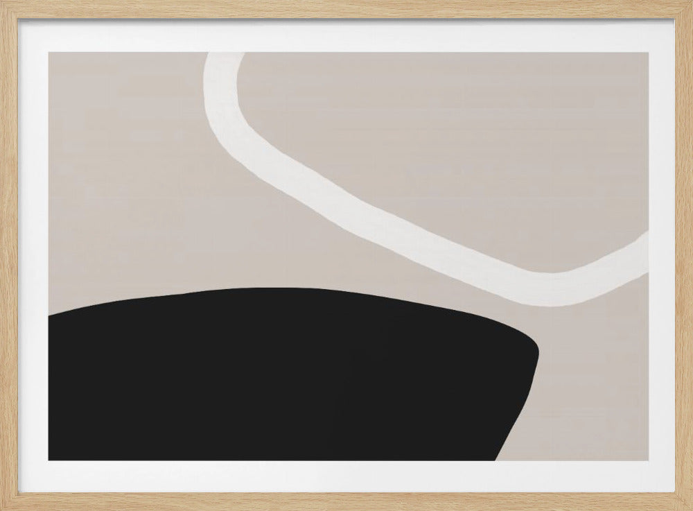 Schwarz-Weiß-Formen | Poster
