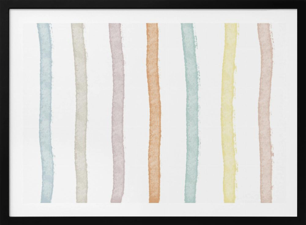 Bunte Linien | Poster