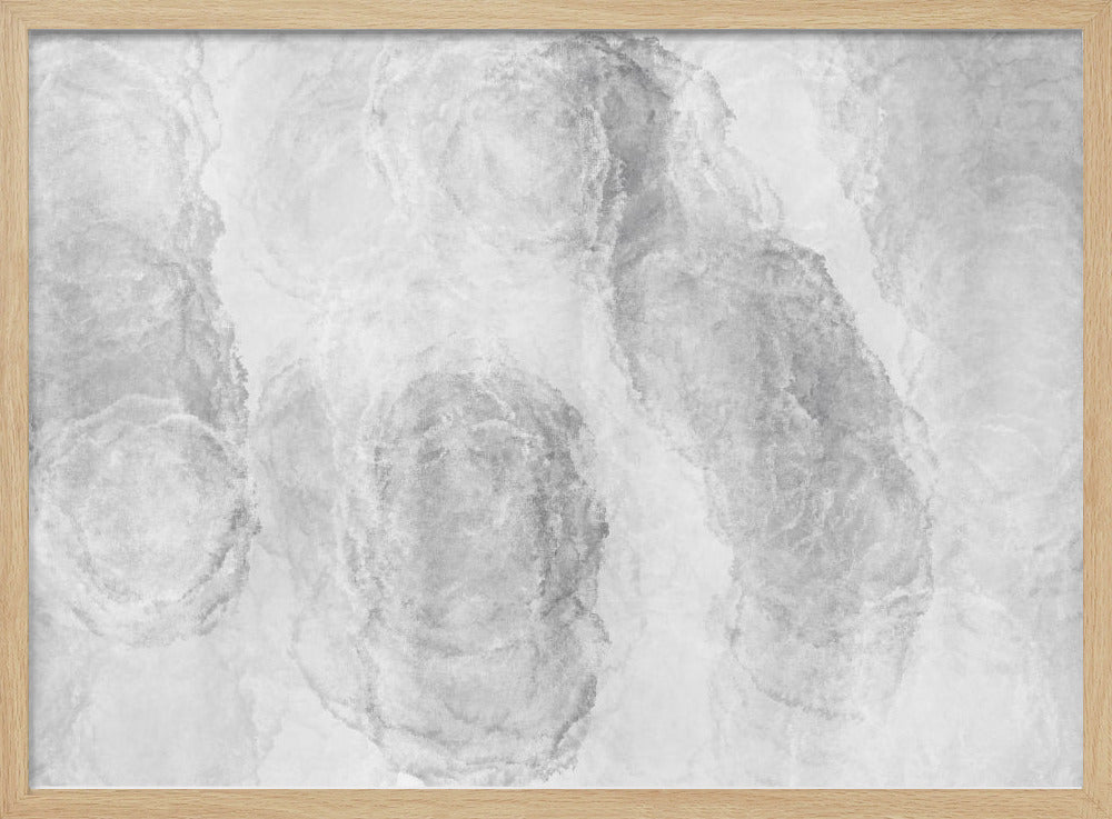 Monochrome Marmorstruktur | Poster