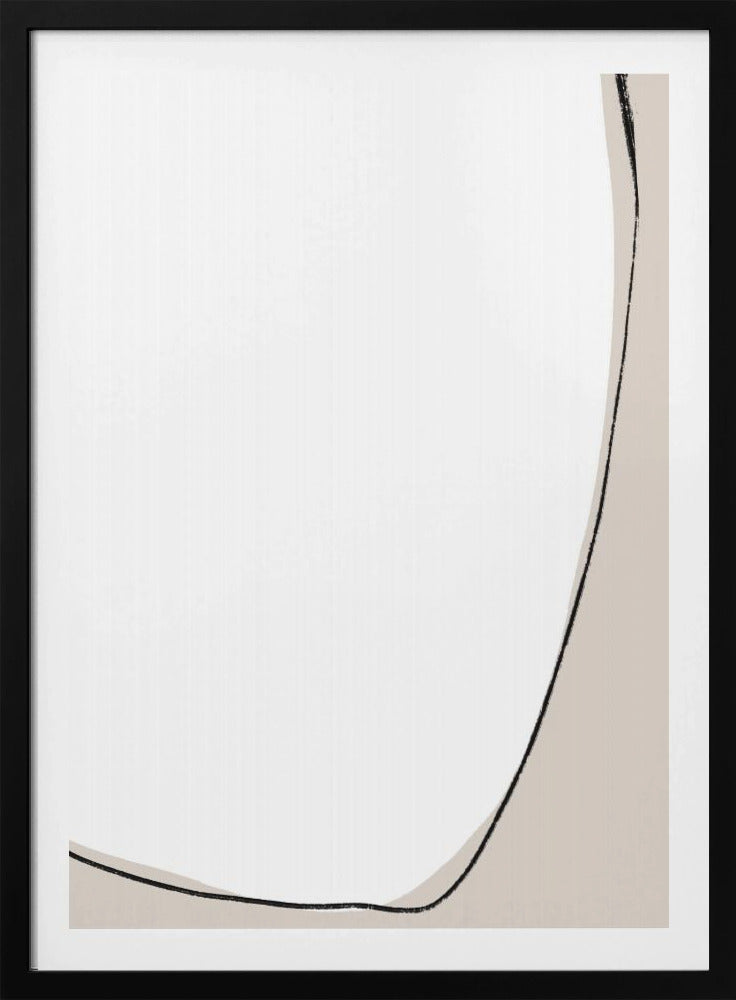 Curved Minimalism | Poster