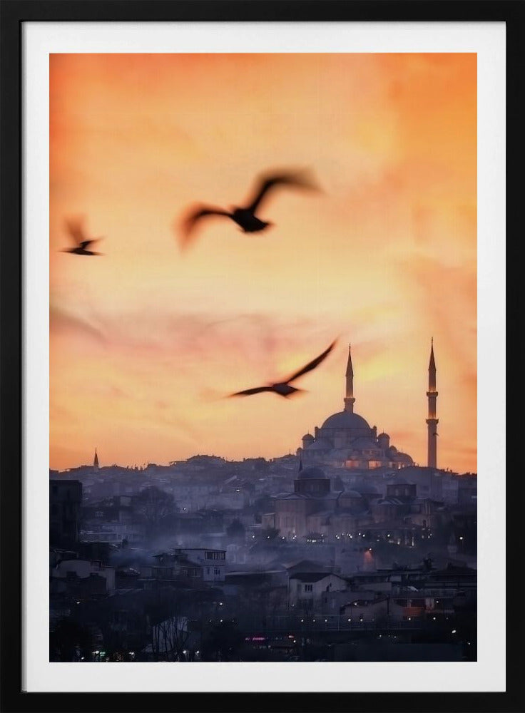 Sonnenuntergang in Istanbul | Poster
