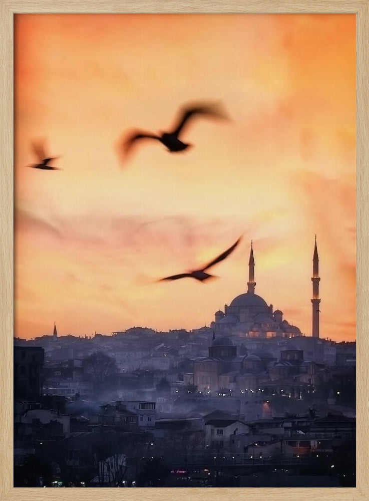 Sonnenuntergang in Istanbul | Poster