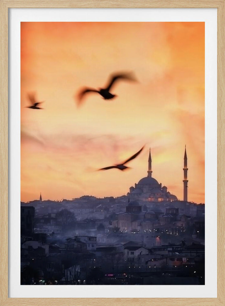 Sonnenuntergang in Istanbul | Poster