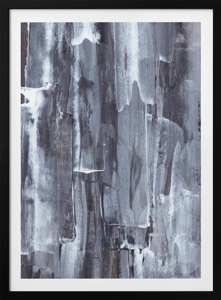 Streaks of Gray and White | Poster