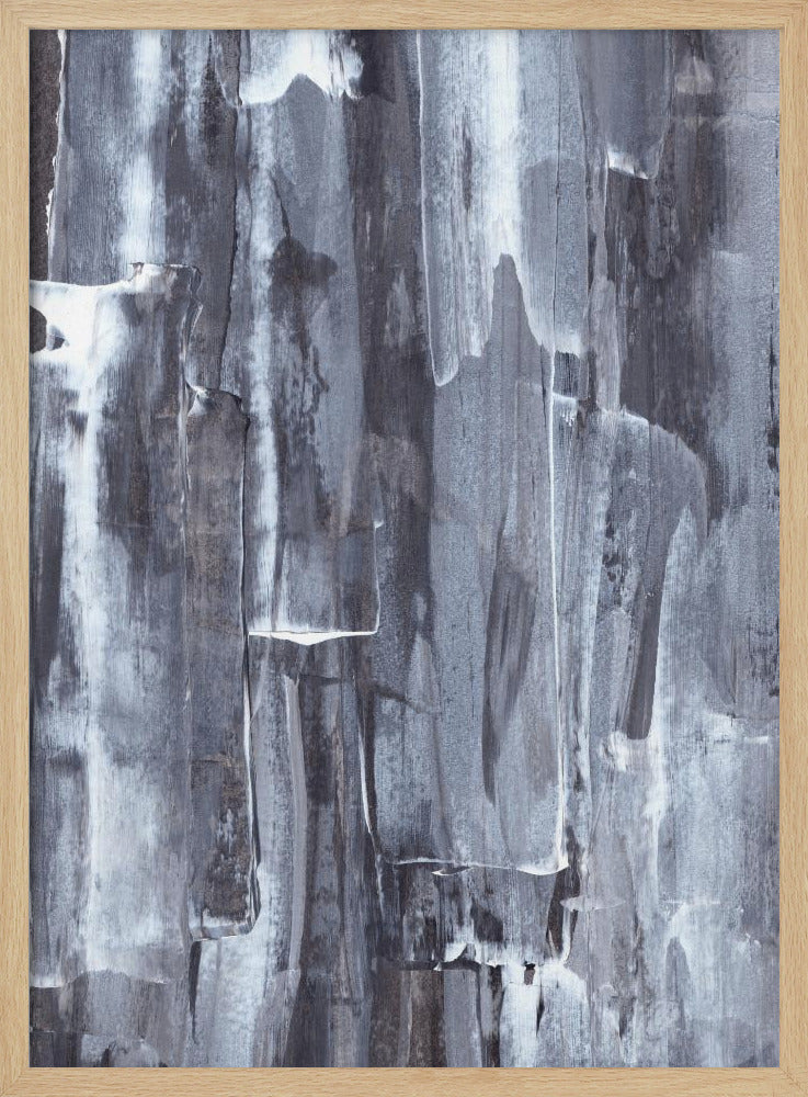 Streaks of Gray and White | Poster