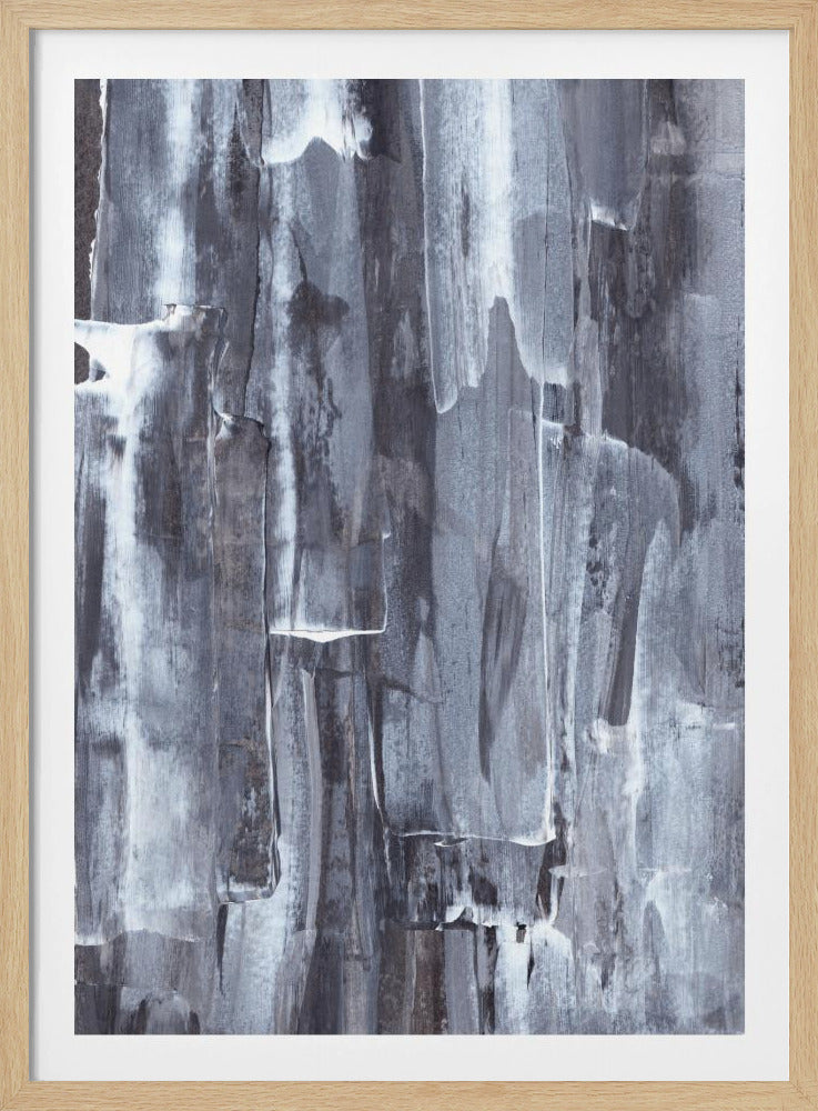 Streaks of Gray and White | Poster