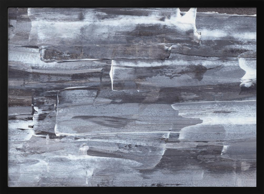 Monochrome Driftwood | Poster
