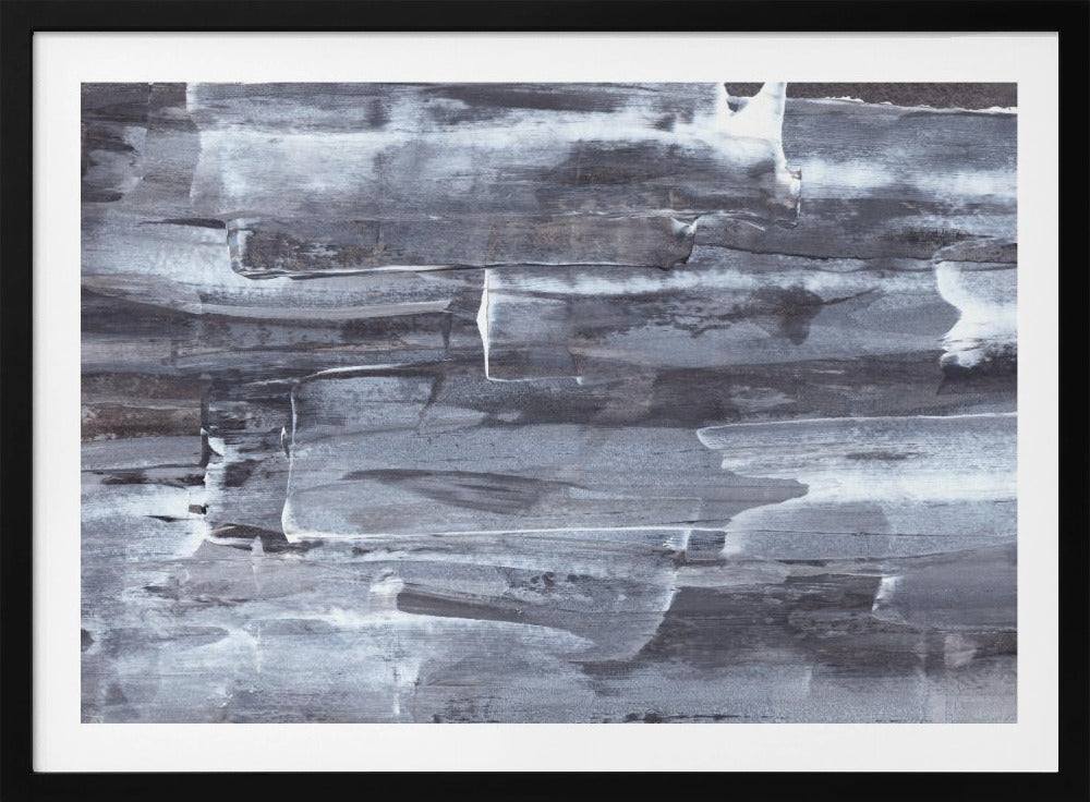 Monochrome Driftwood | Poster