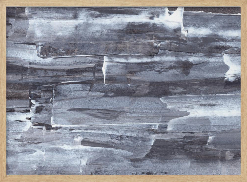 Monochrome Driftwood | Poster