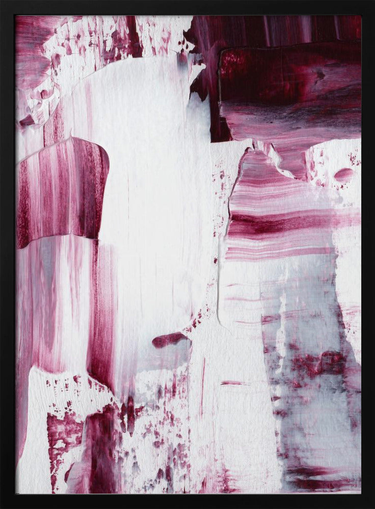 Crimson Strokes | Poster