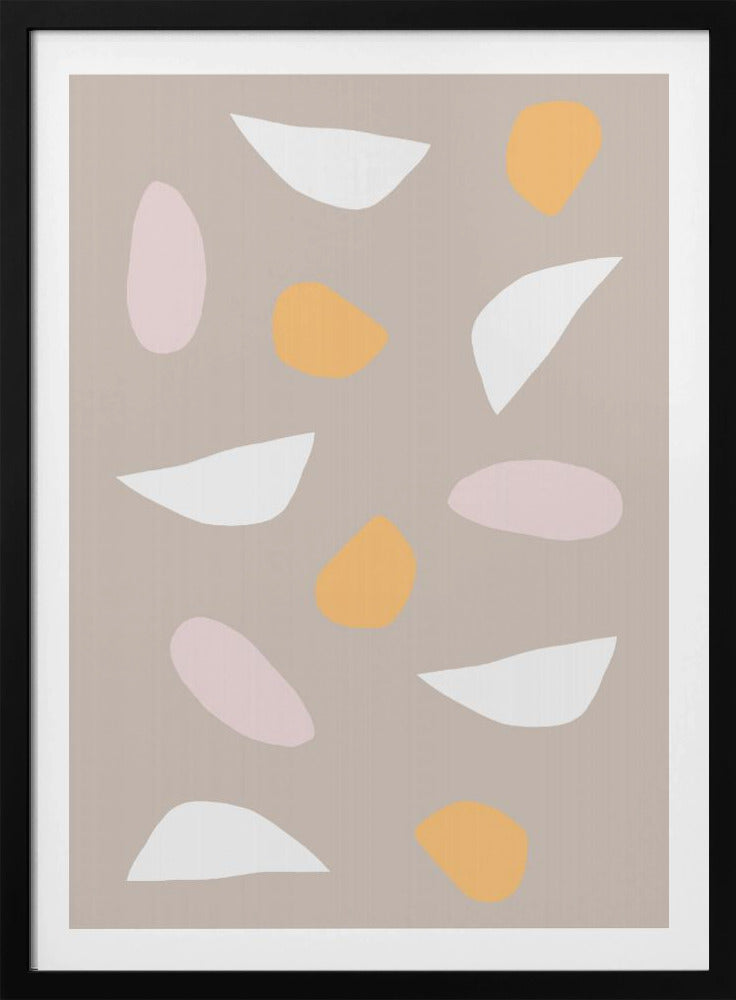Minimalist Pastel Shapes | Poster