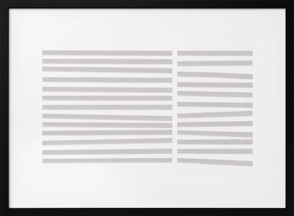 Graue Linien Symphonie | Poster