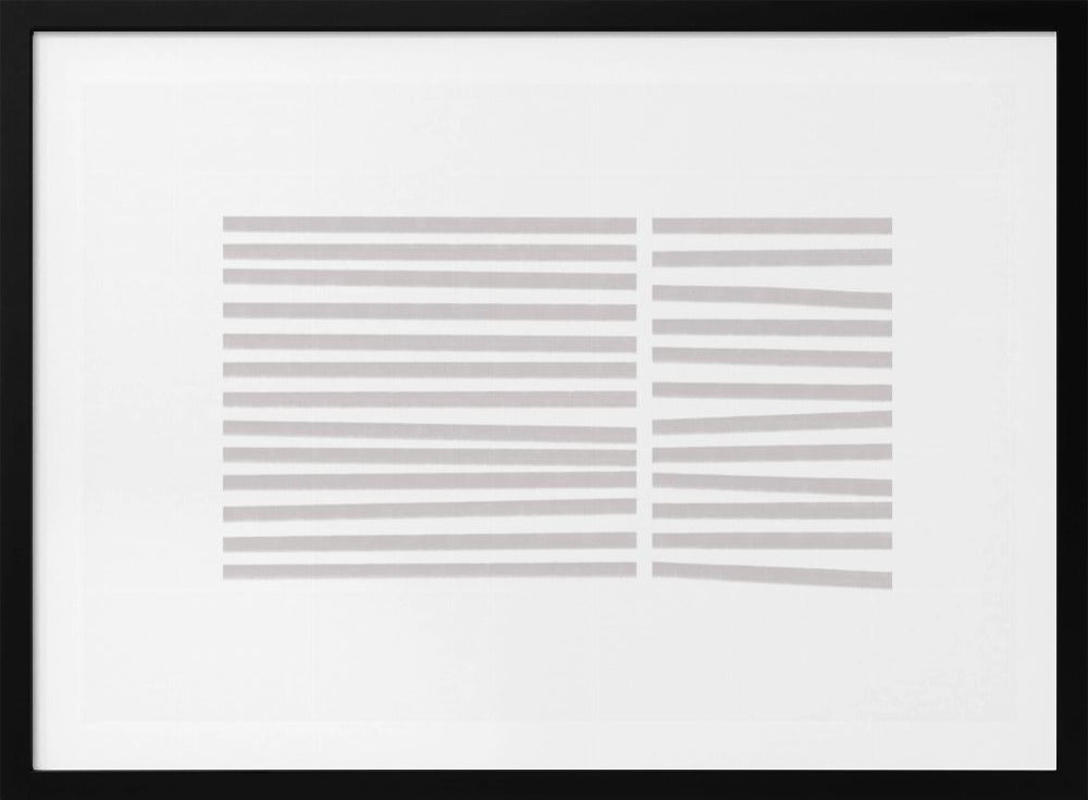 Graue Linien Symphonie | Poster