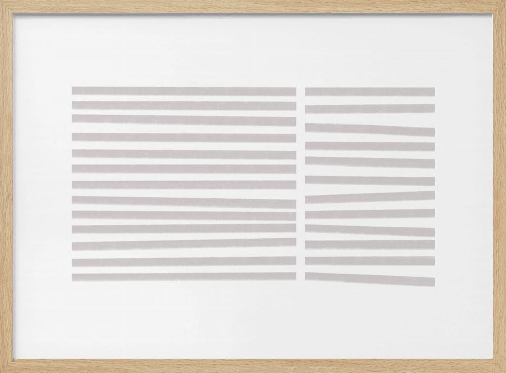 Graue Linien Symphonie | Poster