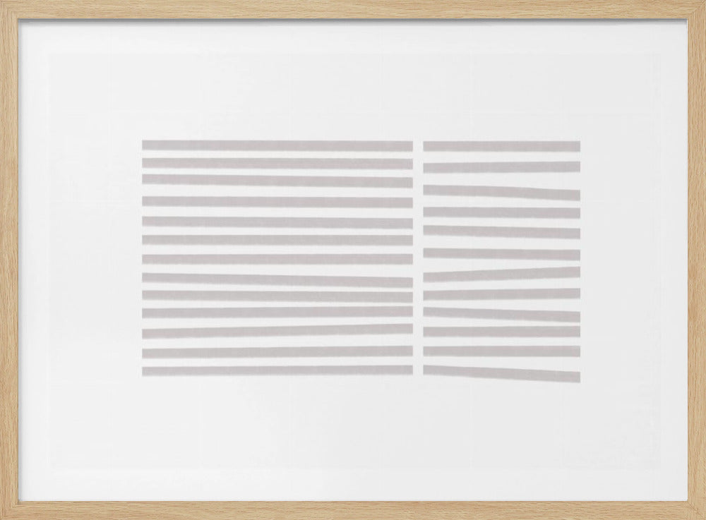 Graue Linien Symphonie | Poster
