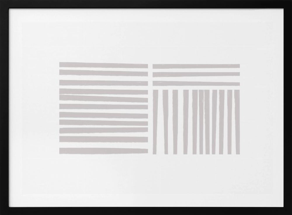 Linien in Harmonie | Poster