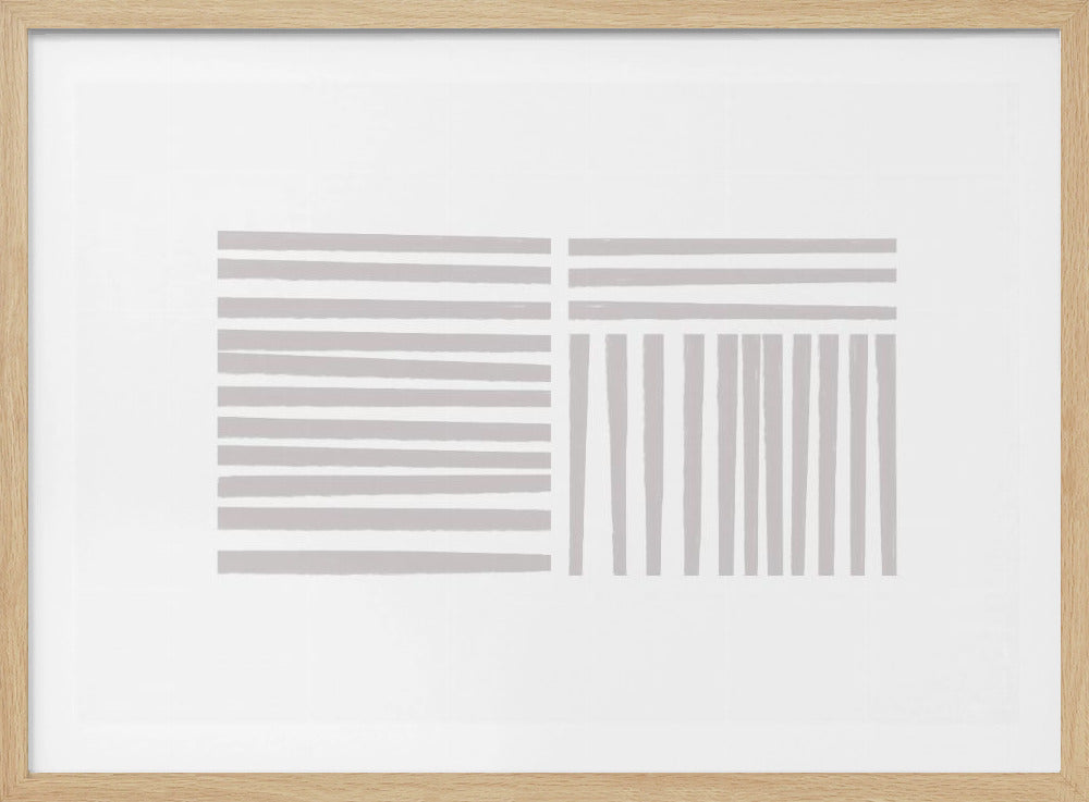 Linien in Harmonie | Poster