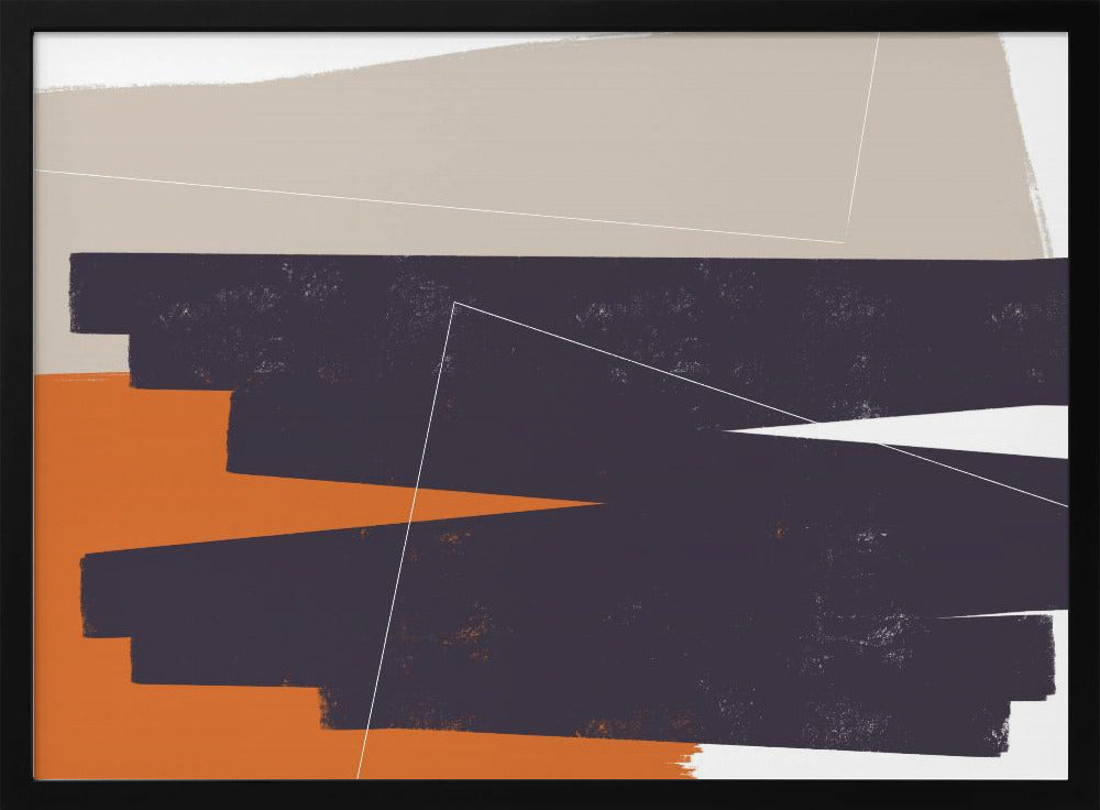 Geometrische Schichten | Poster