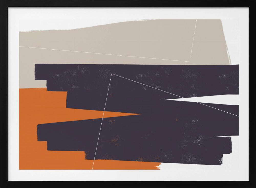 Geometrische Schichten | Poster