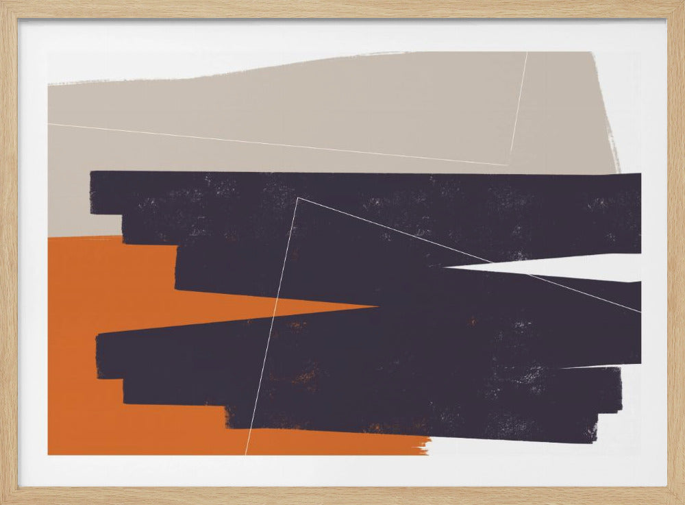 Geometrische Schichten | Poster