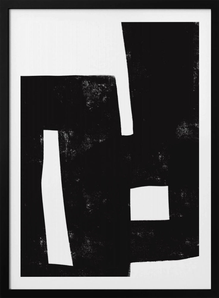 Schwarz-Weiß-Labyrinth | Poster
