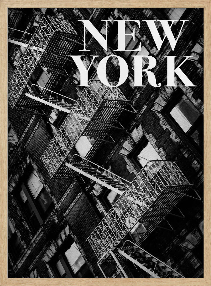 NYC Feuerleitern | Poster