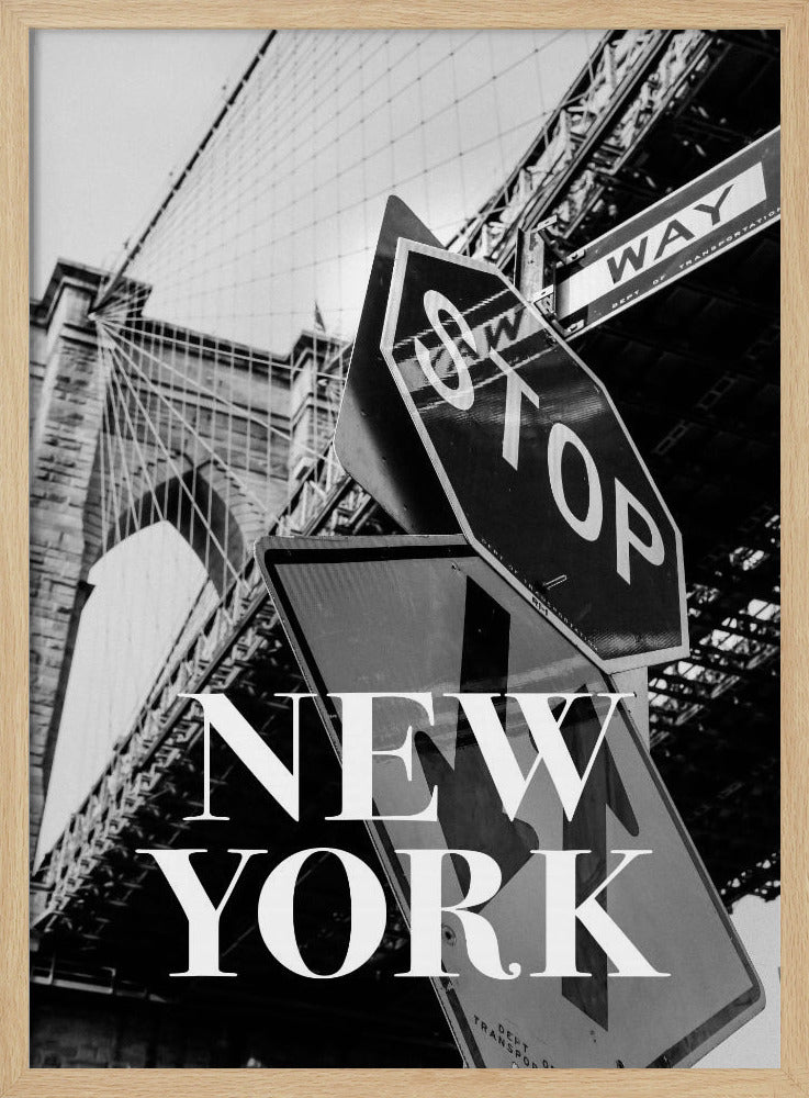 Brooklyn Bridge, New York | Poster