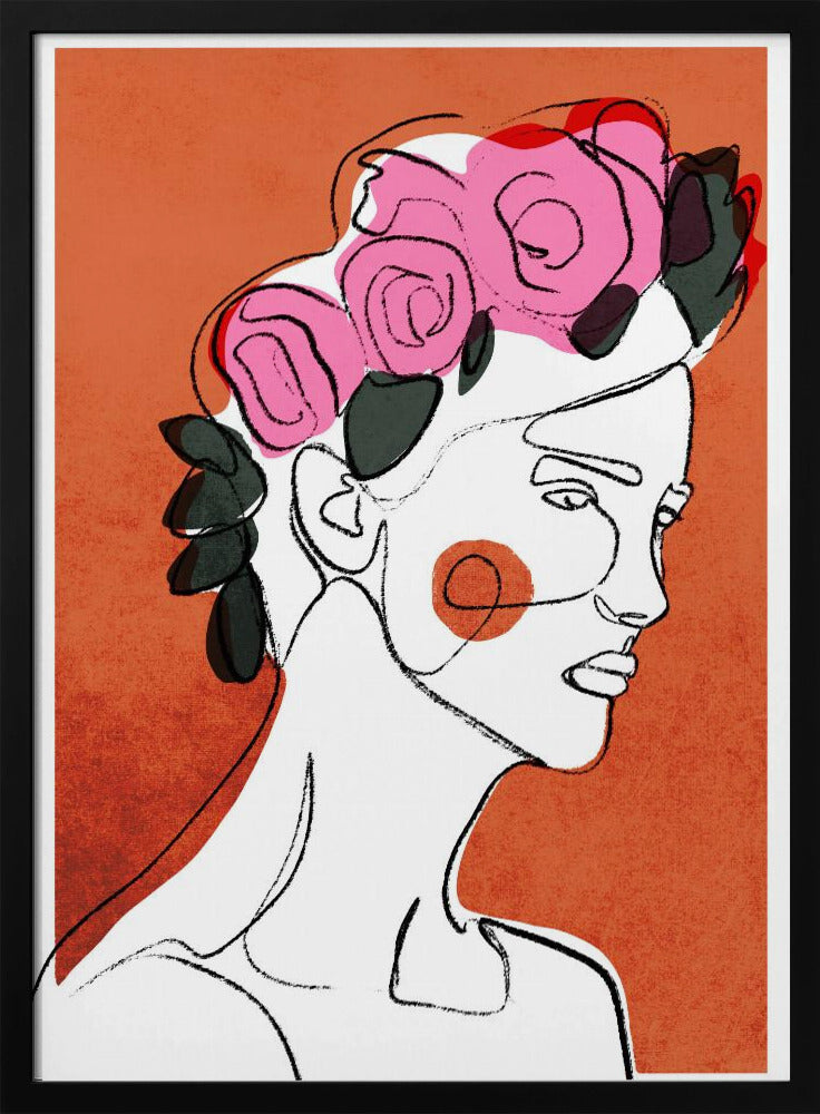 Florale Kontemplation | Poster