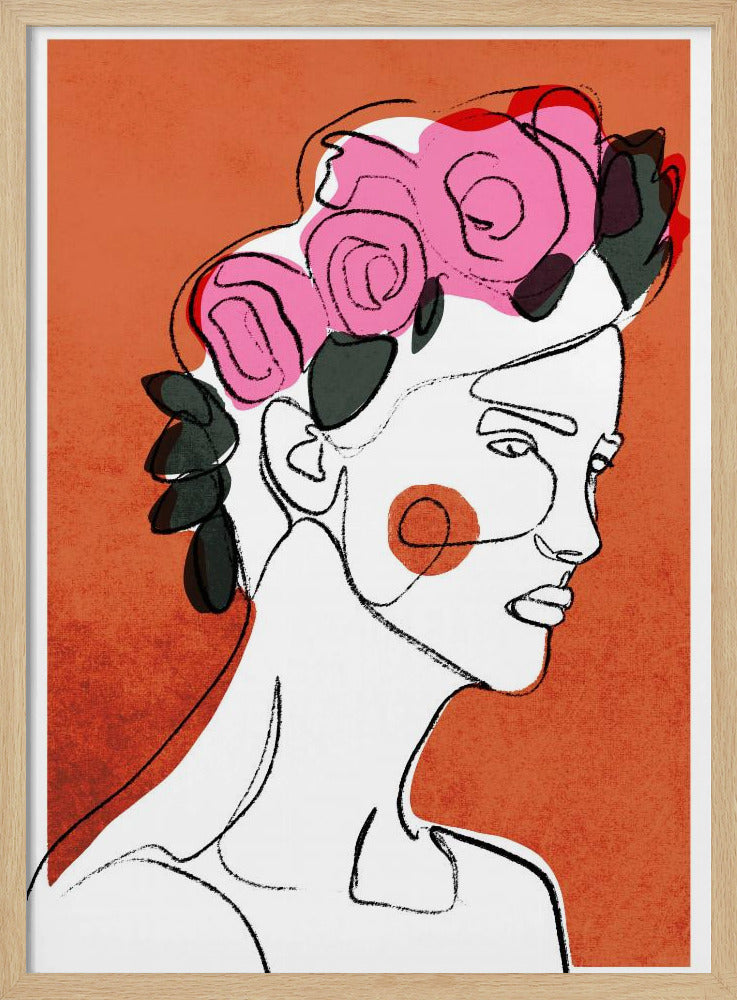 Florale Kontemplation | Poster