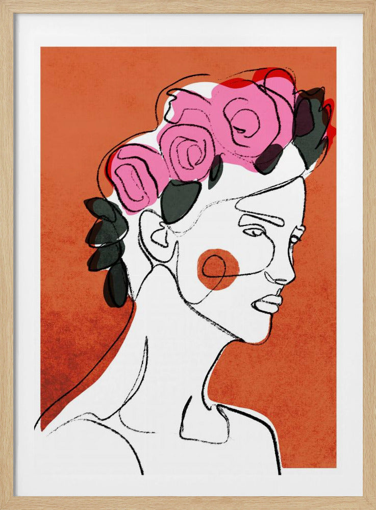 Florale Kontemplation | Poster