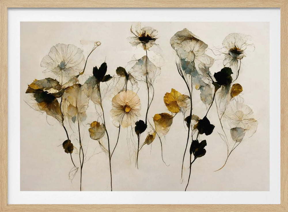 Schöne Trockenblumen | Poster