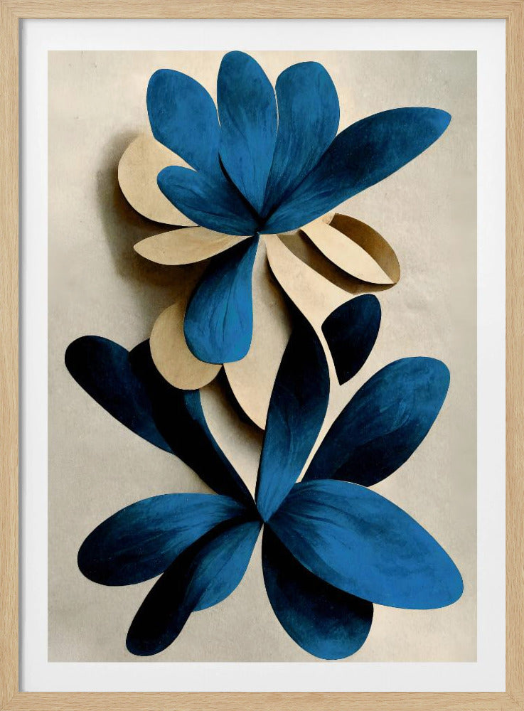 Blaue Nymphen | Poster