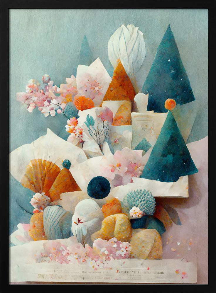 Wunderliche Blütenlandschaft | Poster