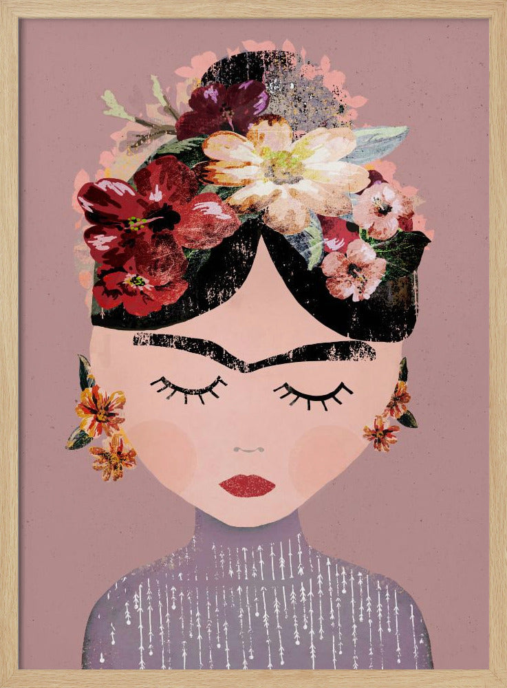 Florale Gelassenheit | Poster
