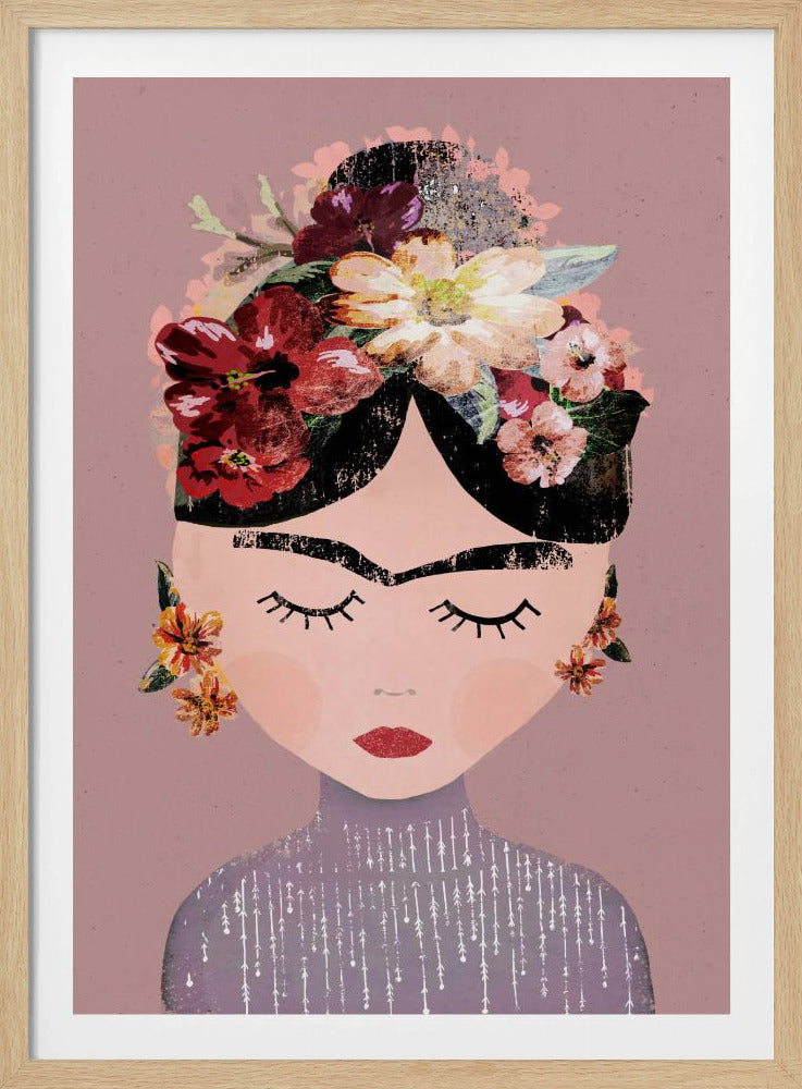 Florale Gelassenheit | Poster