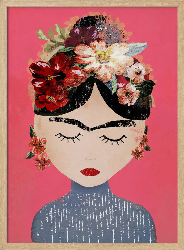 Florale Gelassenheit | Poster