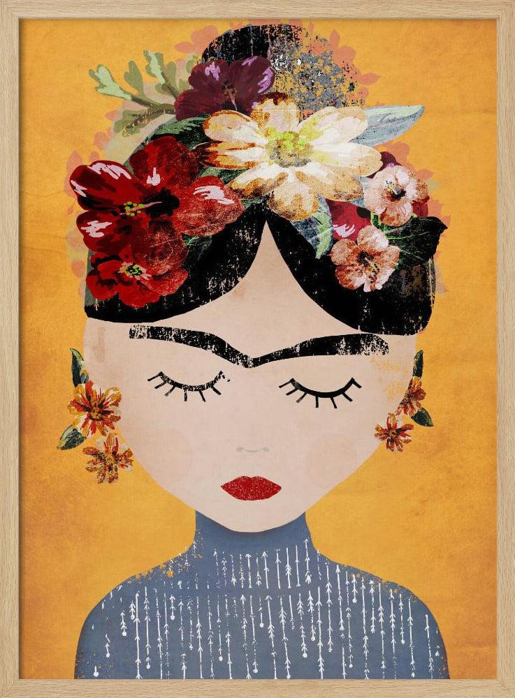 Florale Gelassenheit | Poster