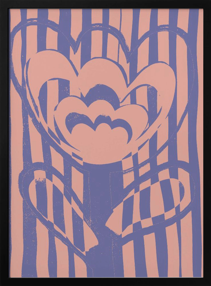 Retro-Blütenexplosion | Poster