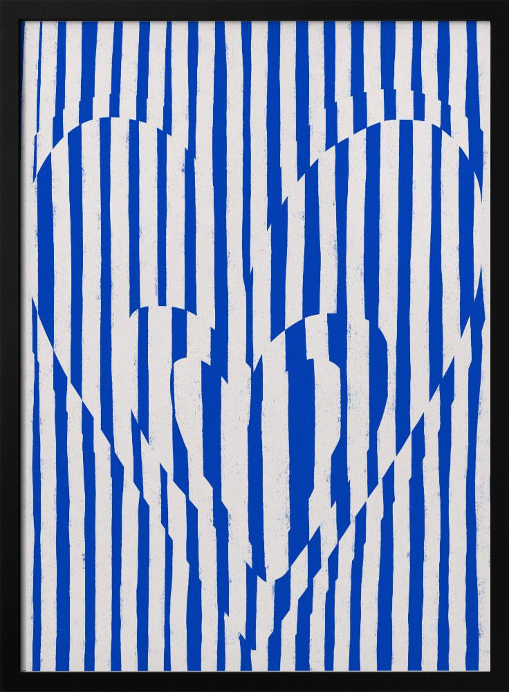 Herzschlag-Streifen | Poster