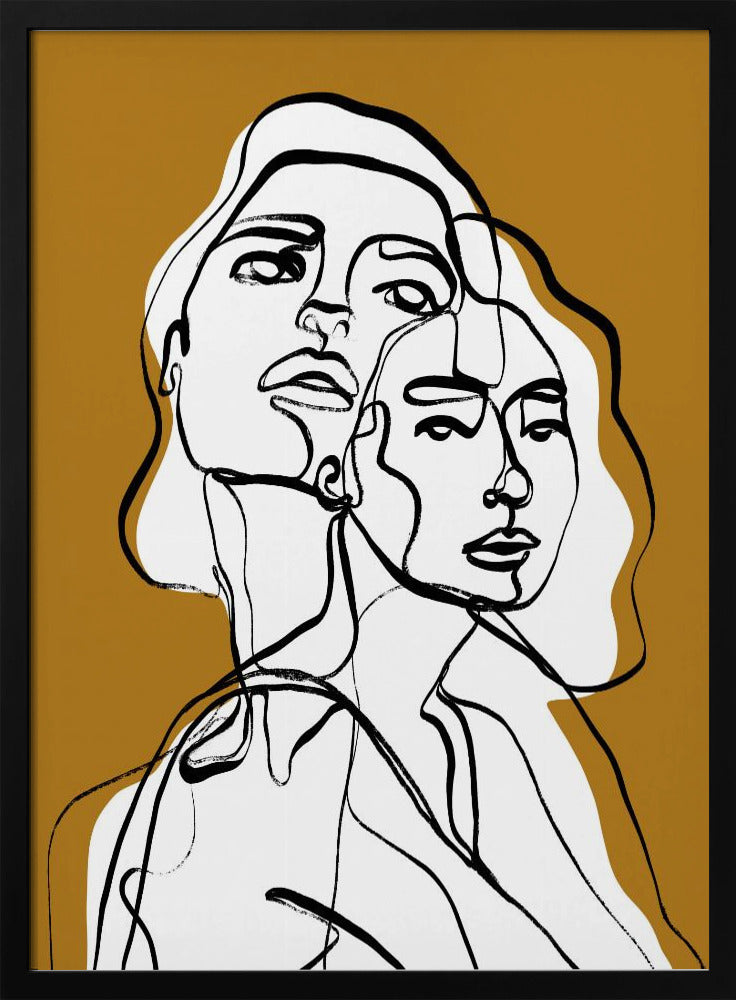 Verwobene Gesichter | Poster