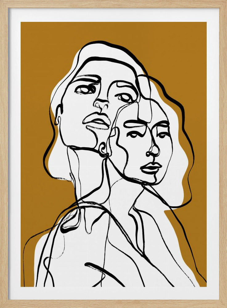Verwobene Gesichter | Poster