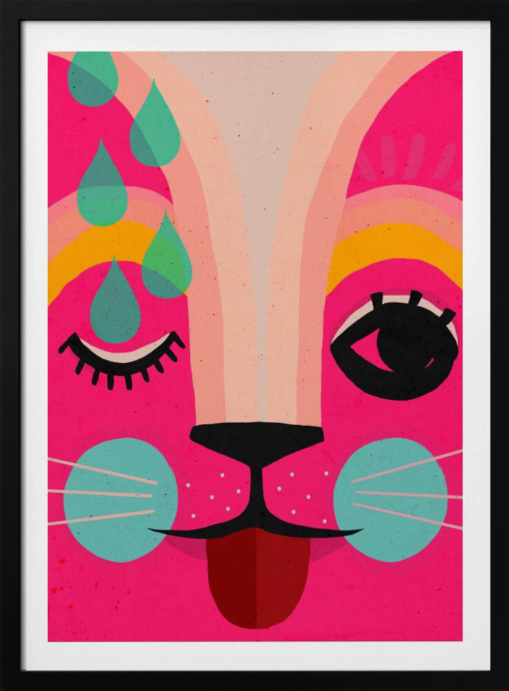 Lebendige Katzenträume | Poster