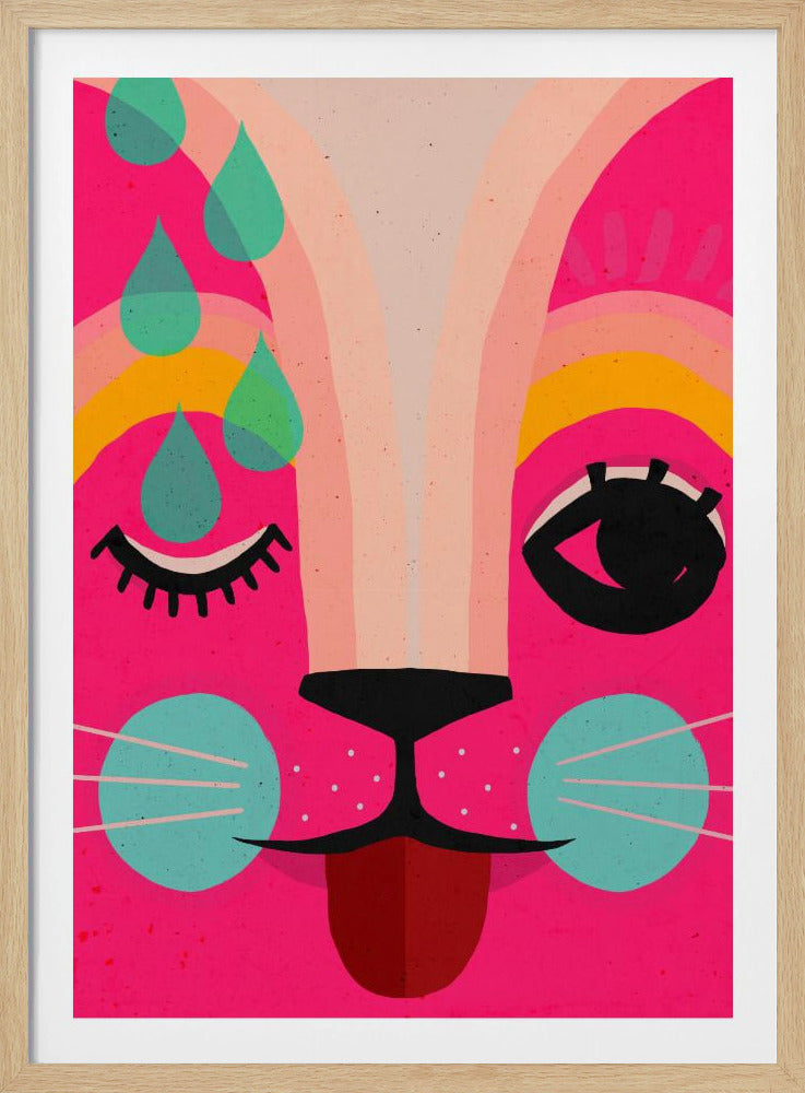 Lebendige Katzenträume | Poster